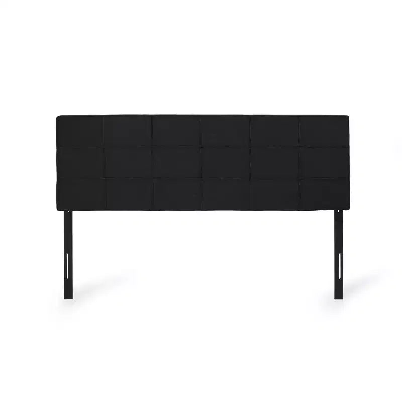 Tête de lit contemporaine en tissu rembourré pour lit king ou California king