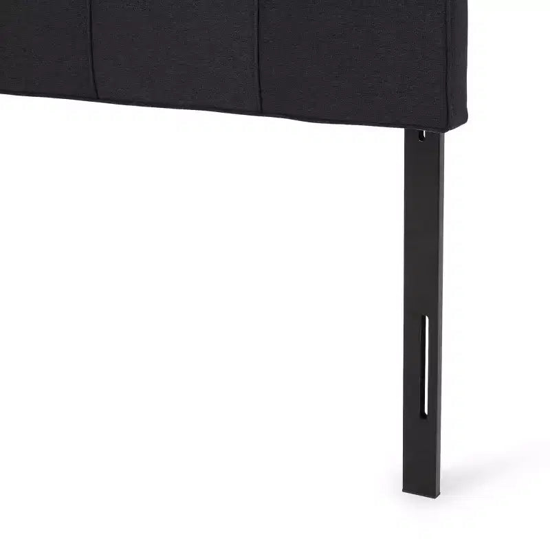 Tête de lit contemporaine en tissu rembourré pour lit king ou California king