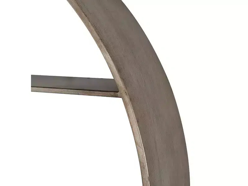 Rundes Wandregal aus Eisen, Durchmesser 36 Zoll