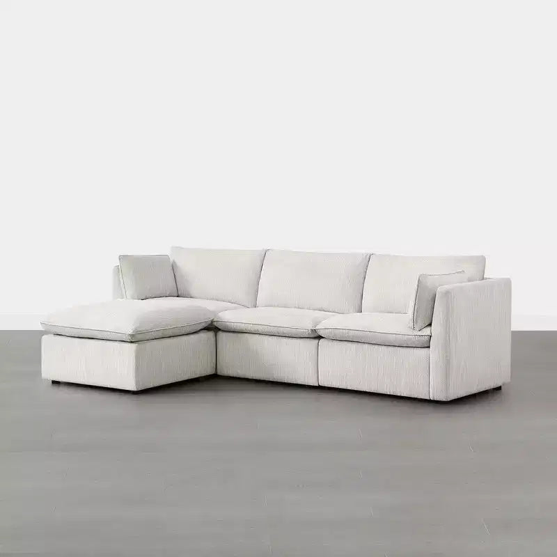 Canapé modulable d’angle pour salon