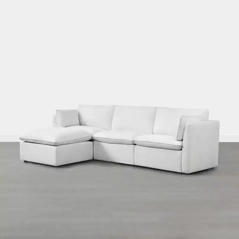 Canapé modulable d’angle pour salon