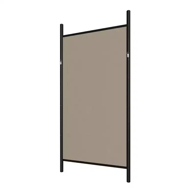 Espejo de cuerpo entero rectangular negro de madera maciza, 73x35x1in, sin soporte